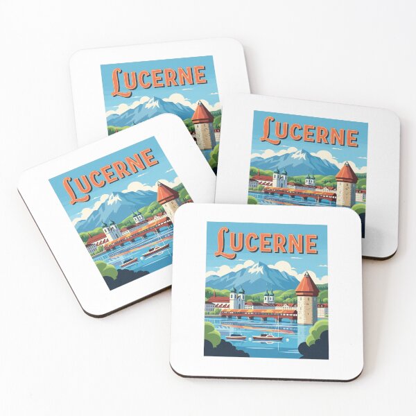 Item preview, Switzerland - Lucerne (Country Collection) designed and sold by HeartbeatPrint.