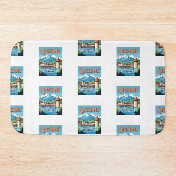 Item preview, Switzerland - Lucerne (Country Collection) designed and sold by HeartbeatPrint.