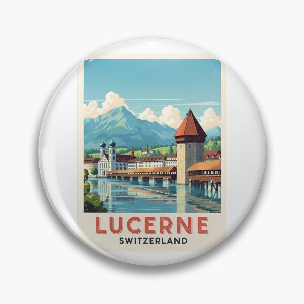 Item preview, Switzerland - Lucerne (Country Collection) designed and sold by HeartbeatPrint.