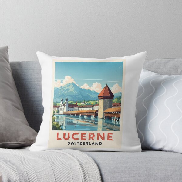 Item preview, Switzerland - Lucerne (Country Collection) designed and sold by HeartbeatPrint.
