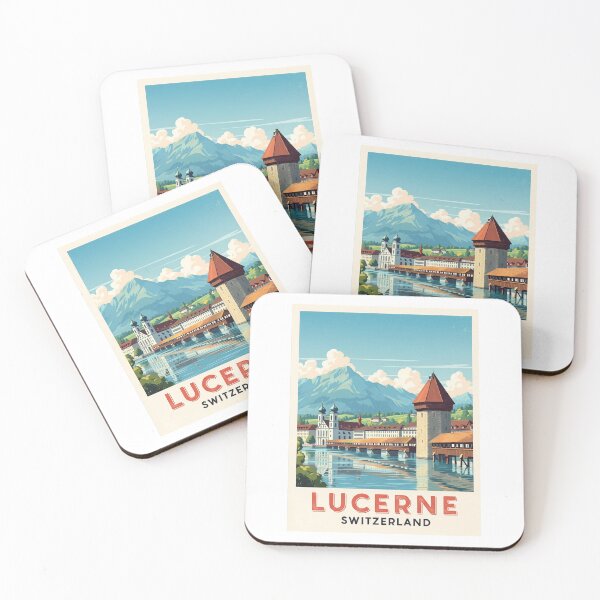 Item preview, Switzerland - Lucerne (Country Collection) designed and sold by HeartbeatPrint.