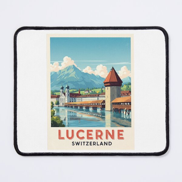 Item preview, Switzerland - Lucerne (Country Collection) designed and sold by HeartbeatPrint.