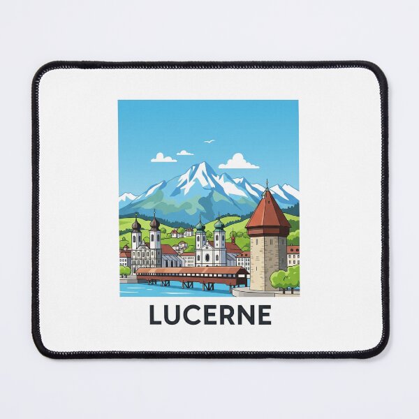 Item preview, Switzerland - Lucerne (Country Collection) designed and sold by HeartbeatPrint.