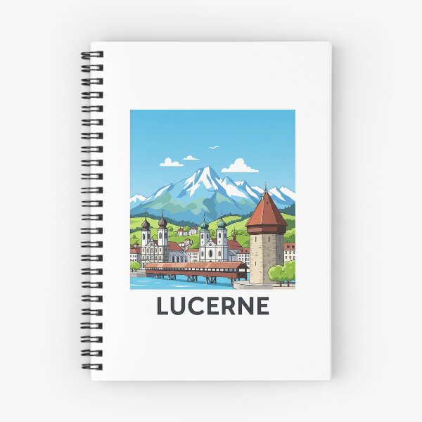 Item preview, Switzerland - Lucerne (Country Collection) designed and sold by HeartbeatPrint.