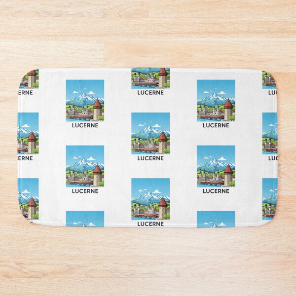 Item preview, Switzerland - Lucerne (Country Collection) designed and sold by HeartbeatPrint.