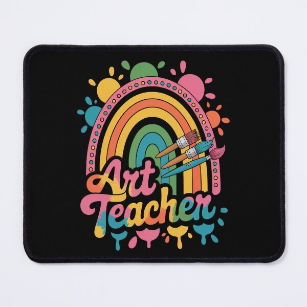 Item preview, Rainbow Art Teacher Back To School designed and sold by brynatshop.