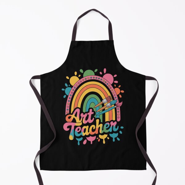 Item preview, Rainbow Art Teacher Back To School designed and sold by brynatshop.