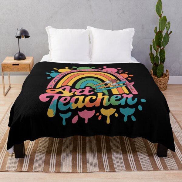 Item preview, Rainbow Art Teacher Back To School designed and sold by brynatshop.