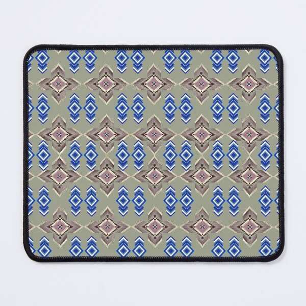 Item preview, Maygeo5 geomatics seamless pattern blue and brown color designed and sold by Jittarat.