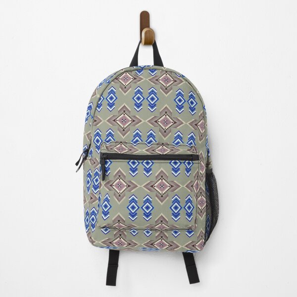 Item preview, Maygeo5 geomatics seamless pattern blue and brown color designed and sold by Jittarat.