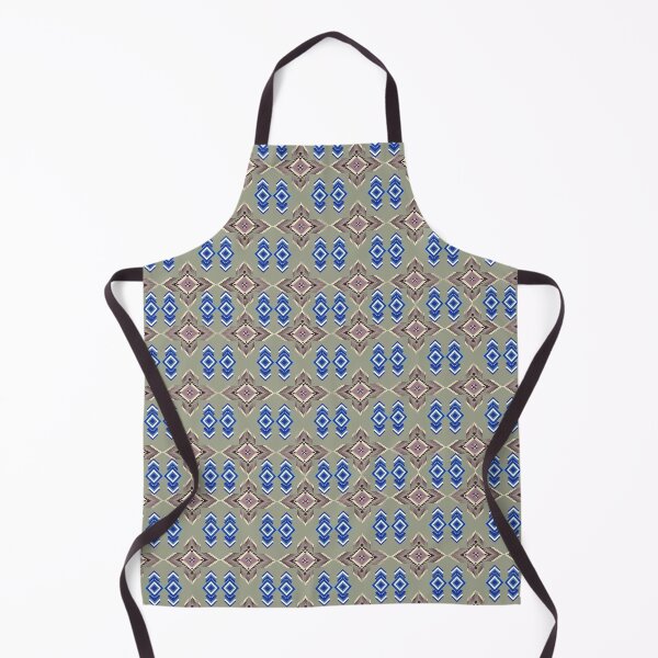 Item preview, Maygeo5 geomatics seamless pattern blue and brown color designed and sold by Jittarat.
