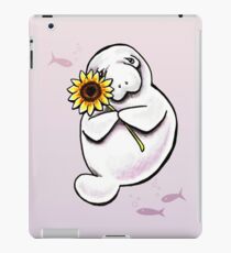 Sunny Manatee iPad-Hülle & Klebefolie