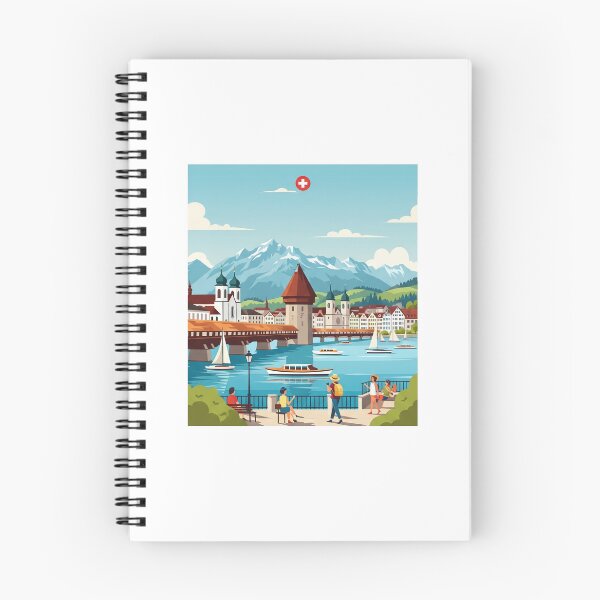 Item preview, Switzerland - Lucerne (Country Collection) designed and sold by HeartbeatPrint.