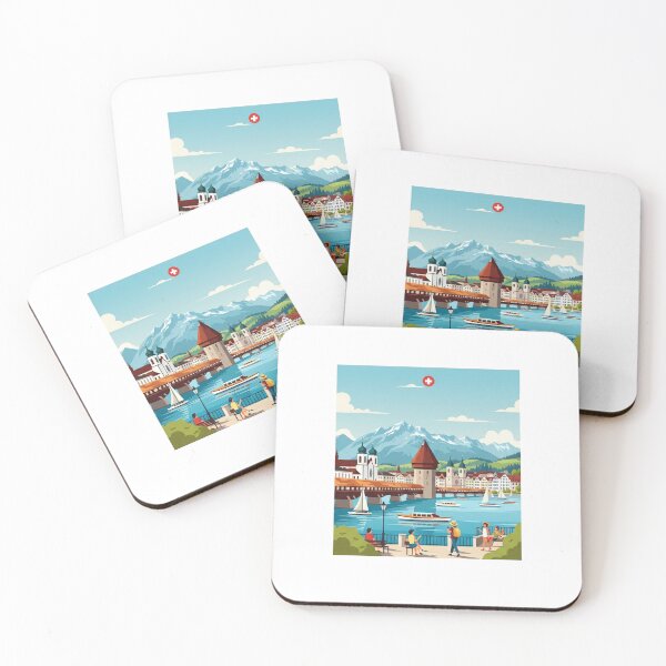Item preview, Switzerland - Lucerne (Country Collection) designed and sold by HeartbeatPrint.