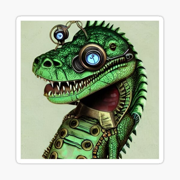 Item preview, Dino Teckno designed and sold by Gazoar-creå.