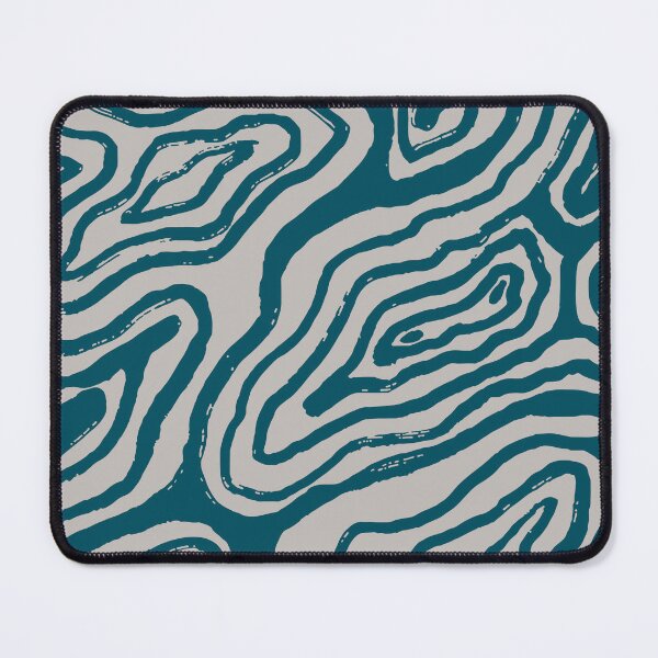 Item preview, Aquamarine Brush Rivers designed and sold by STUDIO MORE Los Angeles.