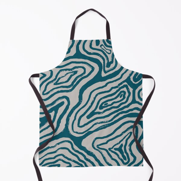 Item preview, Aquamarine Brush Rivers designed and sold by STUDIO MORE Los Angeles.