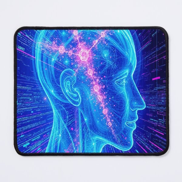 Item preview, Neural Ascension: The Digital Awakening designed and sold by AbstractAnom.