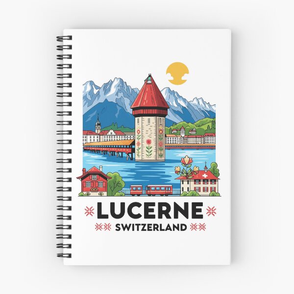 Item preview, Switzerland - Lucerne (Country Collection) designed and sold by HeartbeatPrint.