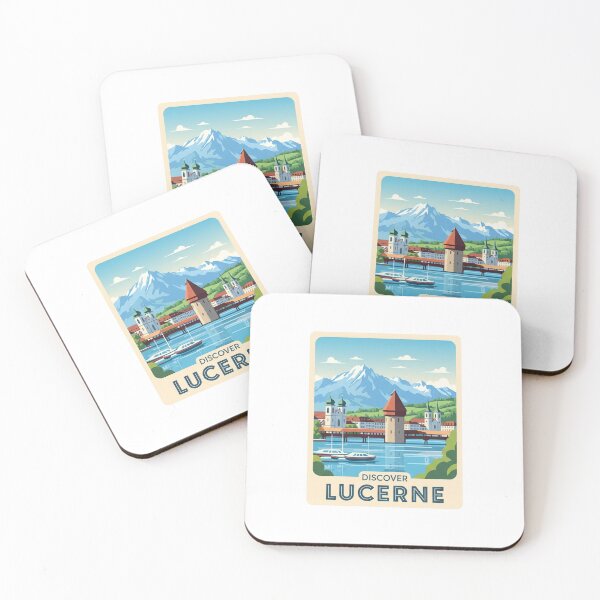 Item preview, Switzerland - Lucerne (Country Collection) designed and sold by HeartbeatPrint.
