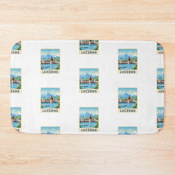 Item preview, Switzerland - Lucerne (Country Collection) designed and sold by HeartbeatPrint.