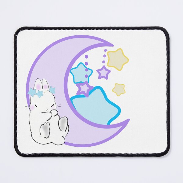 Item preview, Cute moon rabbit designed and sold by evaelathil.