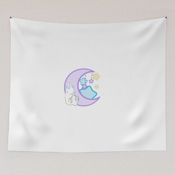 Item preview, Cute moon rabbit designed and sold by evaelathil.