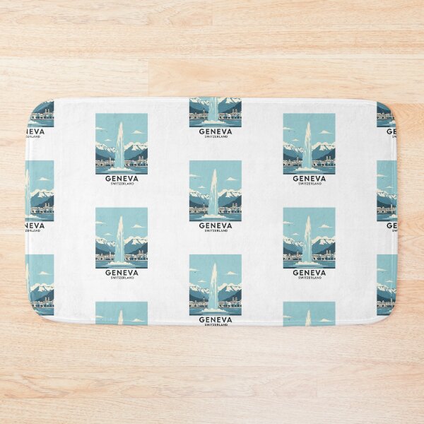Item preview, Switzerland - Geneva (Country Collection) designed and sold by HeartbeatPrint.