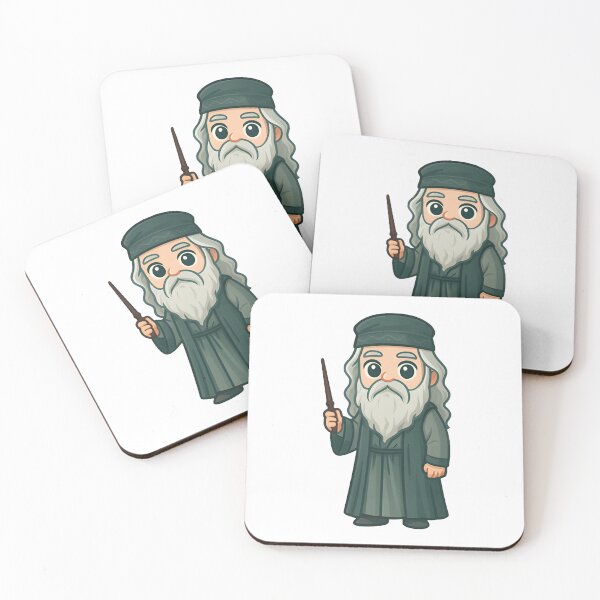 Item preview, Wise Wizard Chibi – Magical Headmaster Illustration designed and sold by Greemo03.