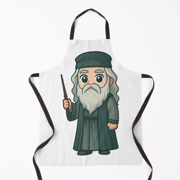 Item preview, Wise Wizard Chibi – Magical Headmaster Illustration designed and sold by Greemo03.