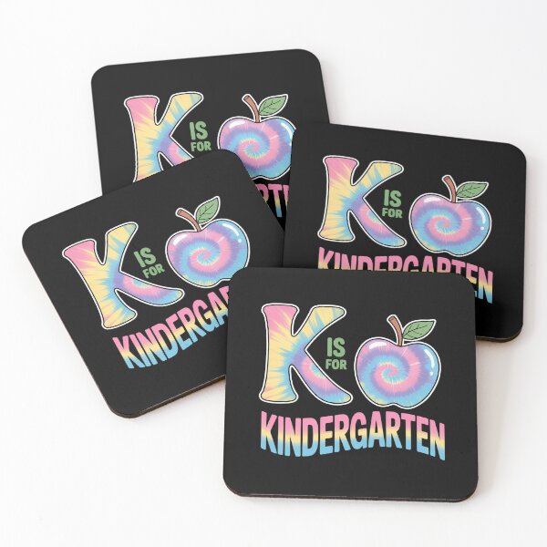 Item preview, K Is For Kindergarten Teacher Tie Dye Back to School Kinder designed and sold by brynatshop.