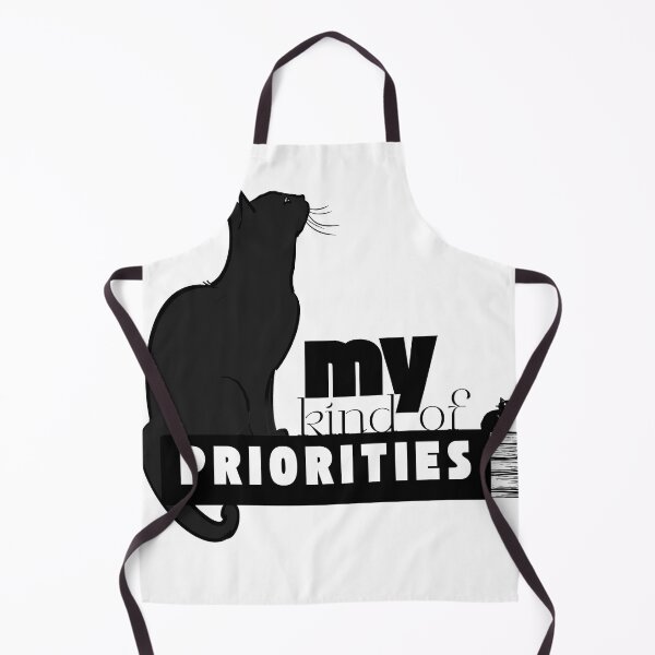 Item preview, My kind of priorities: Books, Cats, Zero Regrets designed and sold by Obsessities.