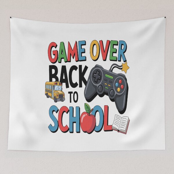 Item preview, Game Over Back To School designed and sold by brynatshop.