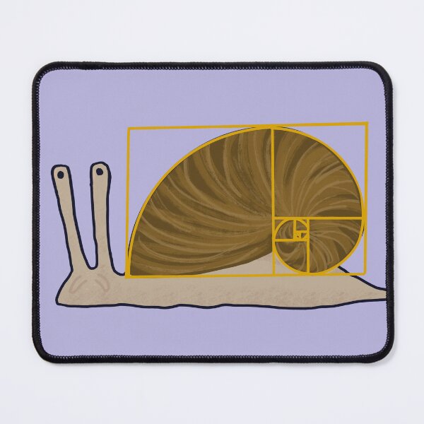 Item preview, Fibonacci Sequence Snail designed and sold by sunlucky.
