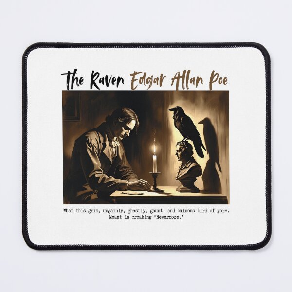 Item preview, Quote from 'The Raven' by Edgar Allan Poe designed and sold by Filologica.