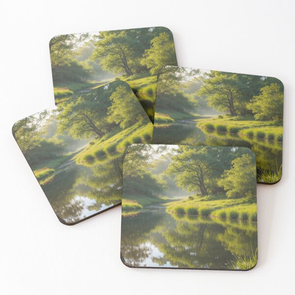 Item preview, Wetland Path Landscape designed and sold by vekotpu.