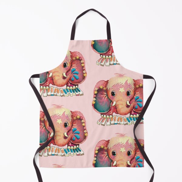 Item preview, Pink Piano Elephant designed and sold by Karin Taylor.