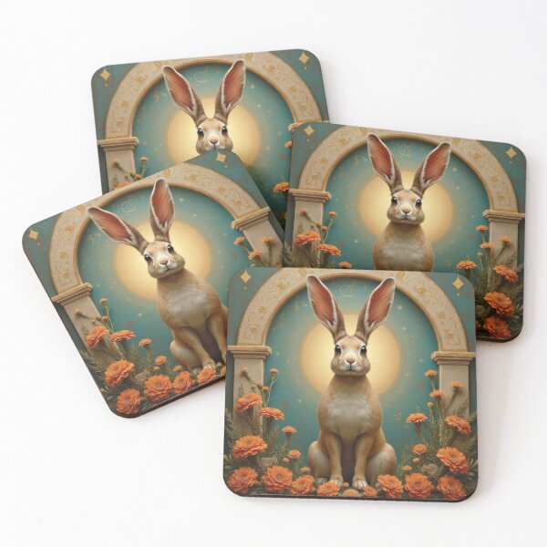 Item preview, Jackrabbit at the Gate designed and sold by HabitableMoons.