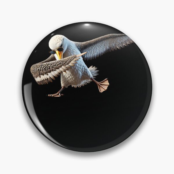 Item preview, Dabbing Albatross Bird Watcher Lover Birding designed and sold by Kimberley King Art  King Art.