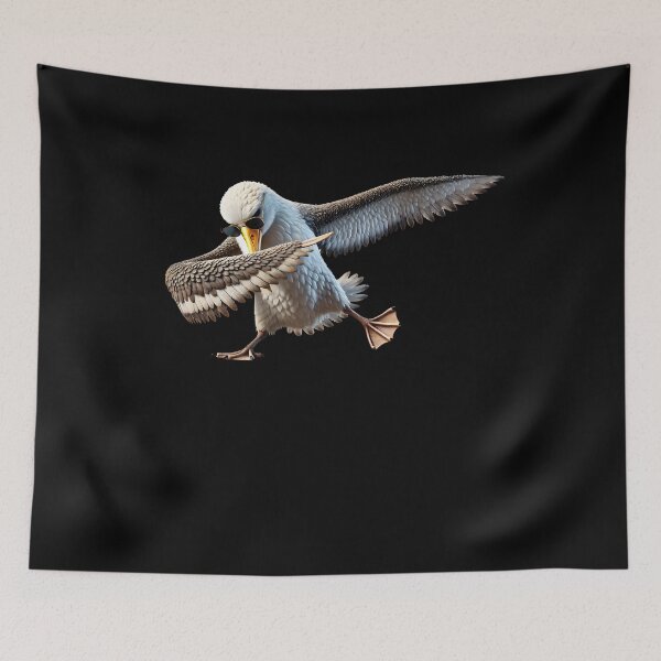 Item preview, Dabbing Albatross Bird Watcher Lover Birding designed and sold by Kimberley King Art  King Art.