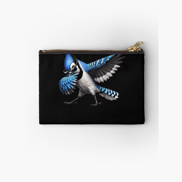 Item preview, Dabbing Blue Jay Cyanocitta Cristata Bird Watcher Lover Birding designed and sold by Kimberley King Art  King Art.
