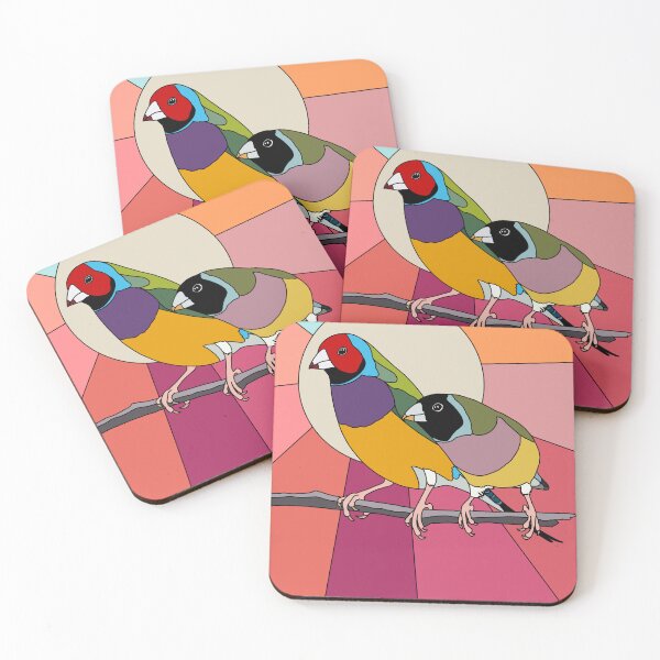 Item preview, Gouldian Finch by Smolder Creative designed and sold by Sofie Molder-Martin.