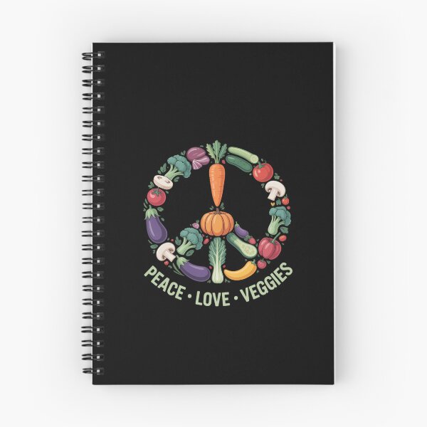 Item preview, Vegetables Whole Food Plant Peace Sign Peace Love Veggies designed and sold by DeadlockCrew.