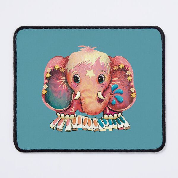 Item preview, Pink Piano Elephant designed and sold by Karin Taylor.