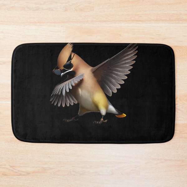 Item preview, Dabbing Cedar Waxwing Bird Watcher Lover Birding designed and sold by Kimberley King Art  King Art.