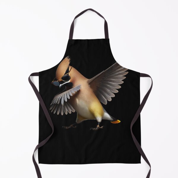 Item preview, Dabbing Cedar Waxwing Bird Watcher Lover Birding designed and sold by Kimberley King Art King Art.