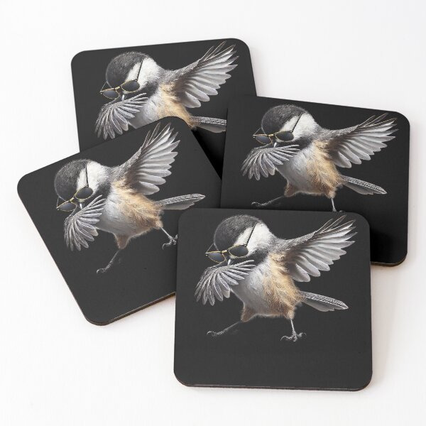 Item preview, Dabbing Chickadee Bird Watcher Lover Birding designed and sold by Kimberley King Art  King Art.