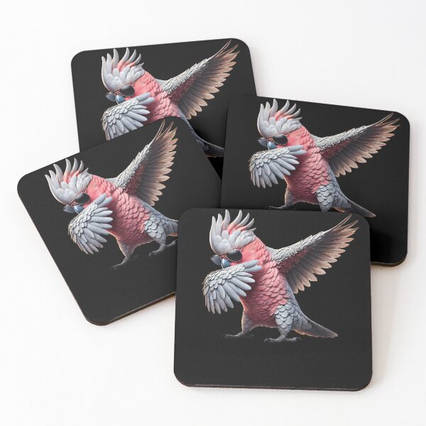 Item preview, Dabbing Cockatoo Galah Parrot Lover Birding designed and sold by Kimberley King Art  King Art.