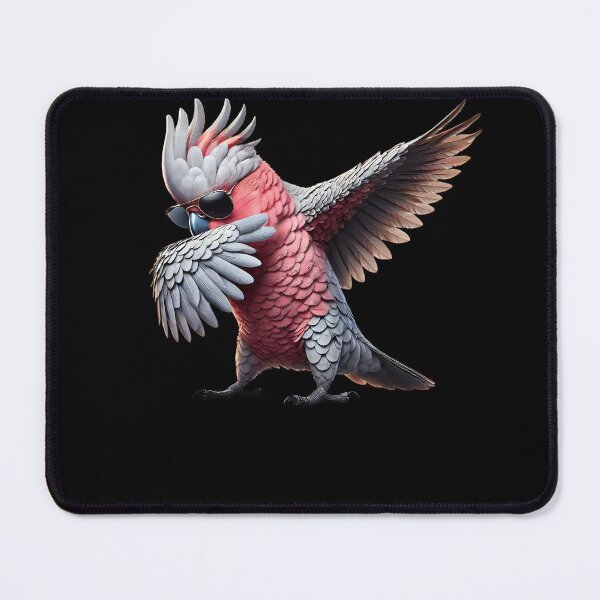 Item preview, Dabbing Cockatoo Galah Parrot Lover Birding designed and sold by Kimberley King Art  King Art.