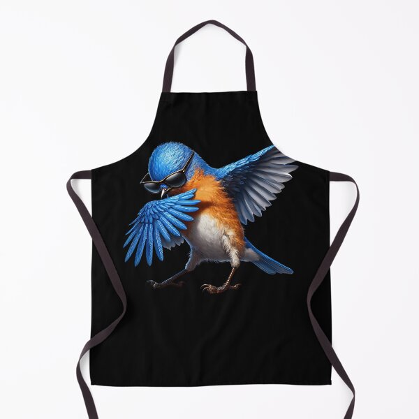 Item preview, Dabbing Eastern Bluebird Bird Watcher Lover Birding designed and sold by Kimberley King Art  King Art.